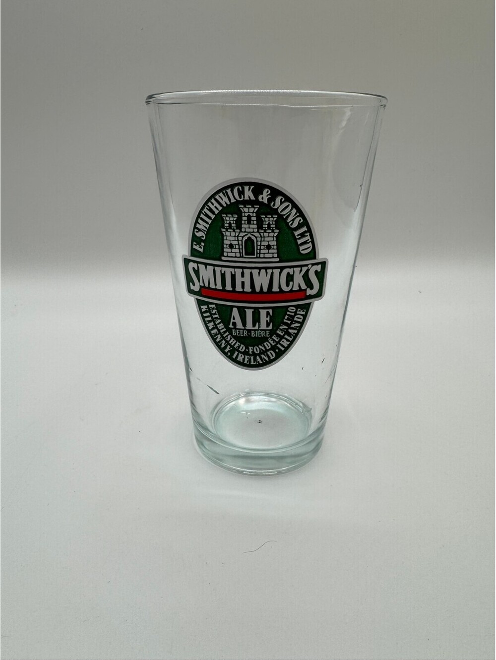 Smithwick & Sons 16oz Glass 5.75"tall